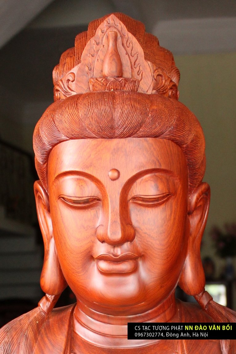 Diện Tôn tượng Đại thế chí Bồ tát