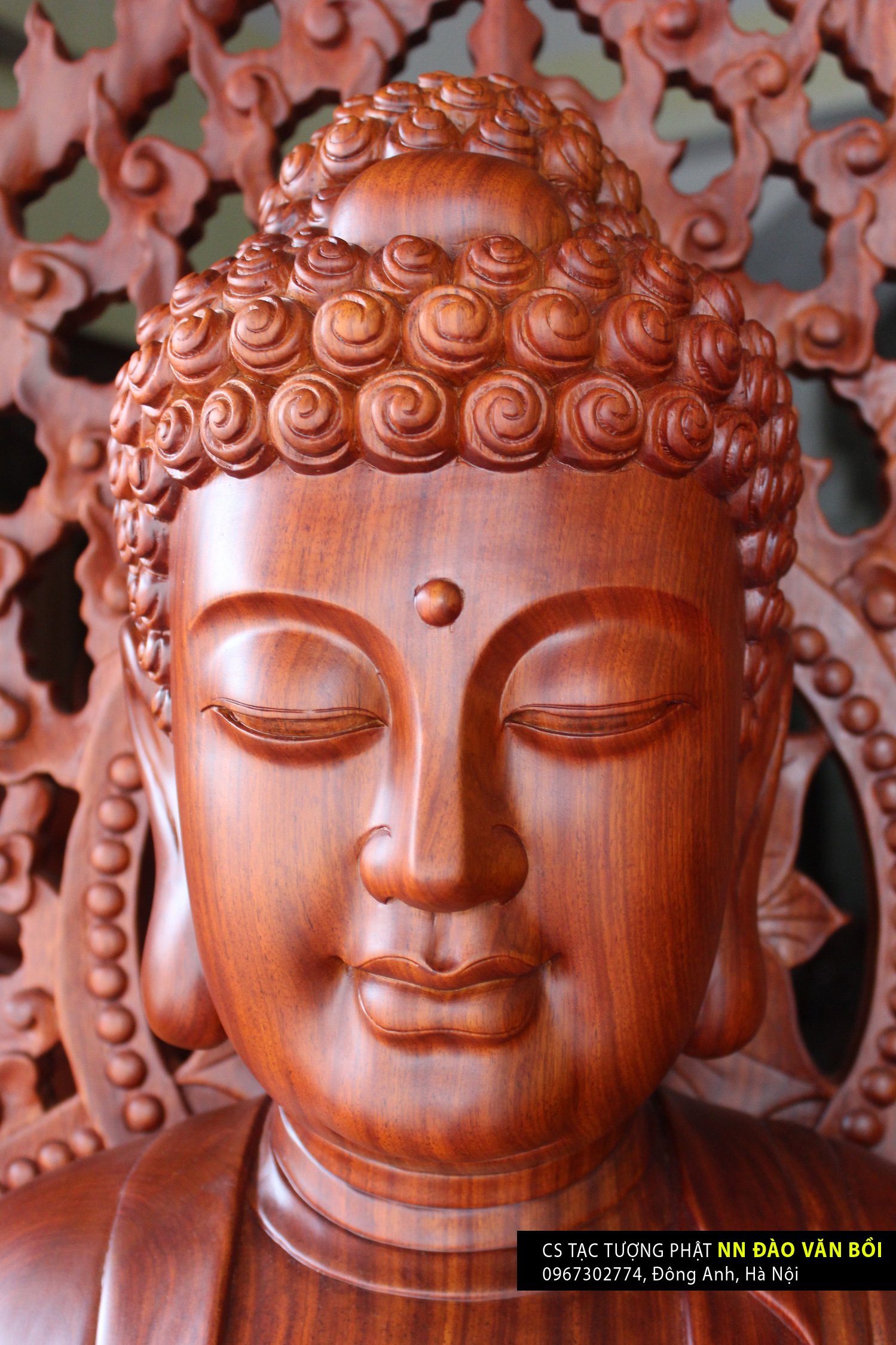 Diện Tôn tượng Phật A di đà