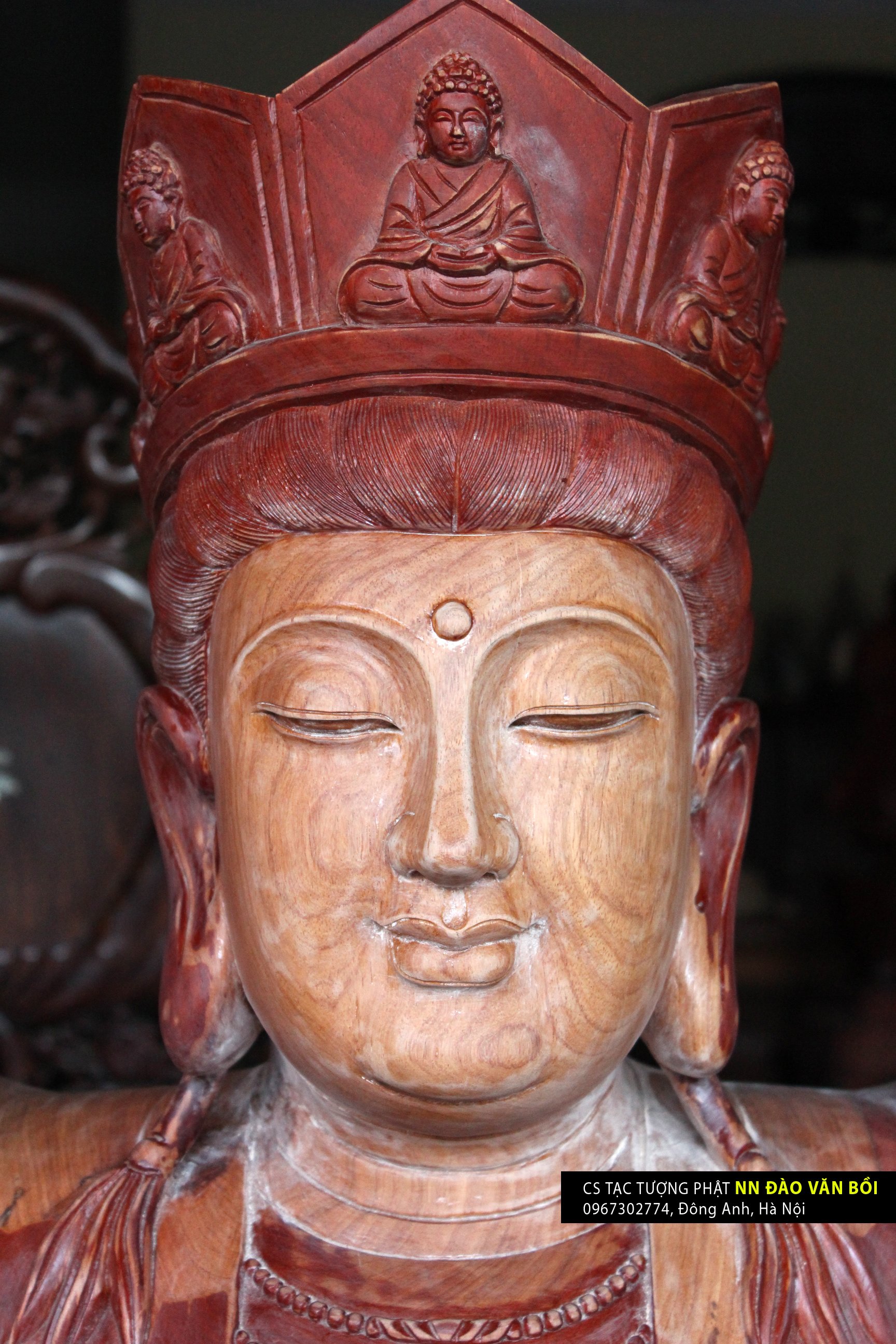 Diện Chuẩn đề Bồ tát. Đang điểm nhãn